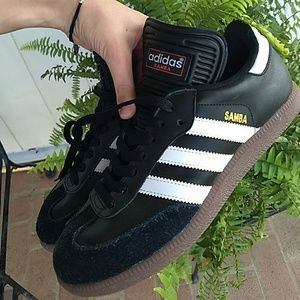Adidas sambas.